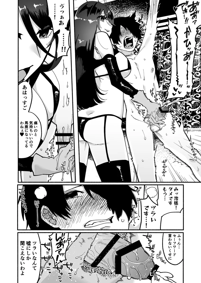 M男　調教 女王様ペニスバンド 